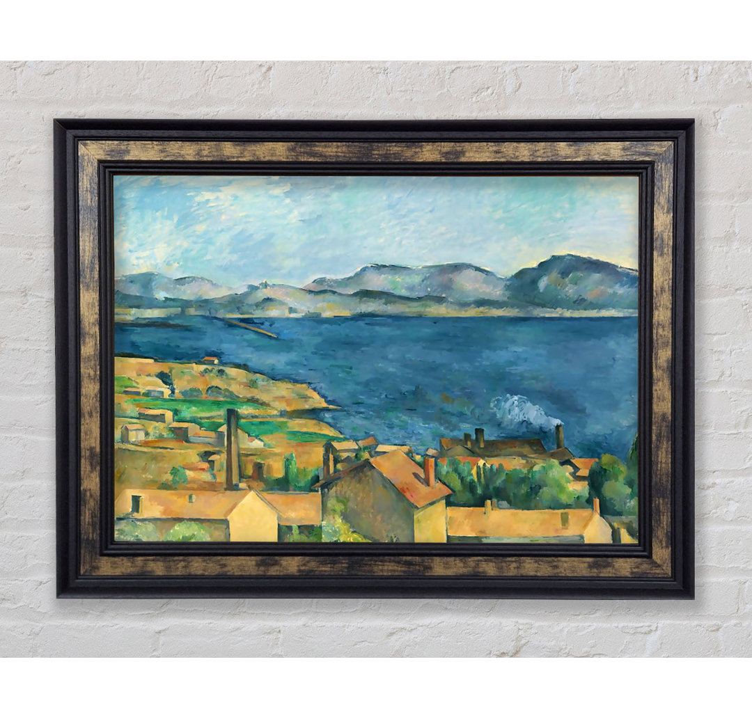 Cezanne Die Bucht von Marseille - Druck