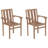 Teak Patio Chair with Cushions-1513582832