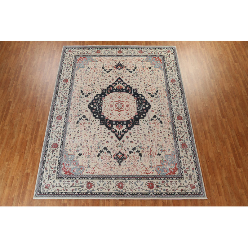 One-of-a-Kind 9' X 11'9" New Age Wool Area Rug in