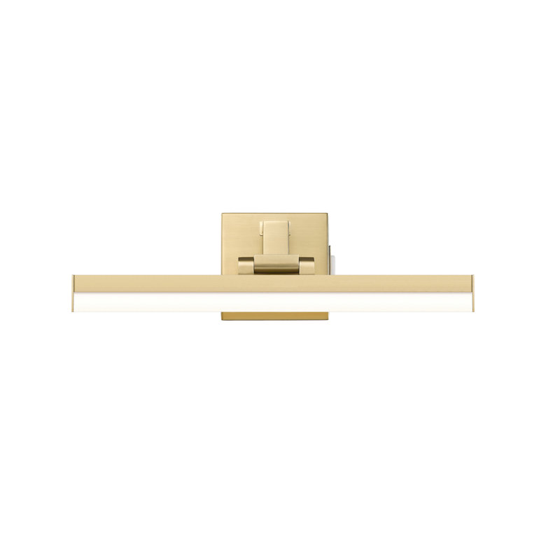 Brendyn Dimmable LED Bath Bar, Modern Gold, 5"H x 18"W x 3"D, 20 W