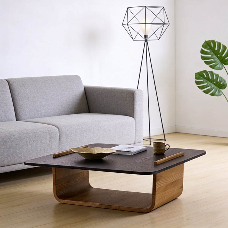 Table basse carrée haut de gamme pratique