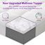 Surmatelas avec housse de surmatelas rafraîchissant de 8 à 21 po de profondeur et 3 po de profondeur-236635404
