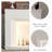 Beige Manufactured Wood Electric Fireplace