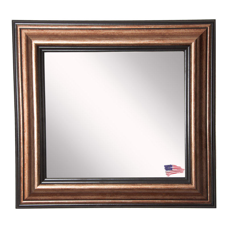 Miroir mural, H 25,5 po x l 25,5 po