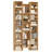 Beetner 71.3''H 8-Tier Cube Bookcase, Media Storage Shelves (Adjustable Shelves)-2070163336