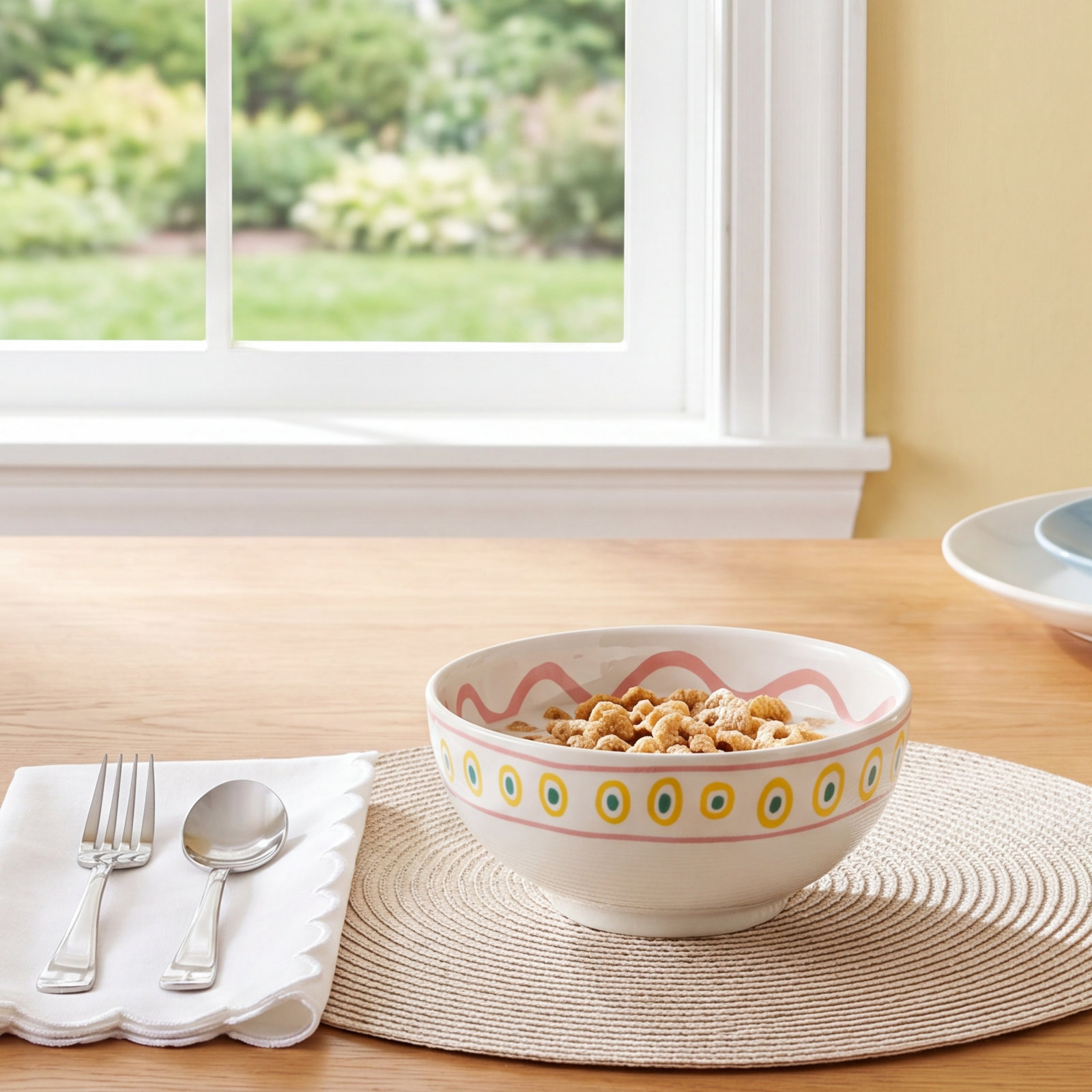 Summer Bliss Stoneware Cereal Bowl