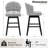 Aadhvika Upholstered BarStools with Solid Wood Frame-120341193-104100024