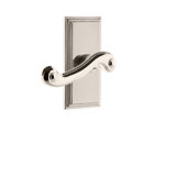 Grandeur Carré Plate Passage with Newport Lever