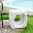 Lyra Outdoor Patio Karst Cave Inspired MGO Side Table, Durable And Versatile For Modern And Natural Settings