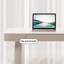 Bureau blanc rectangulaire en bois massif multicouche avec 2 tiroirs-1398794210