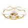 Shaynne 19'' Flower Design Dimmable Ceiling Fan with LED Light and Remote