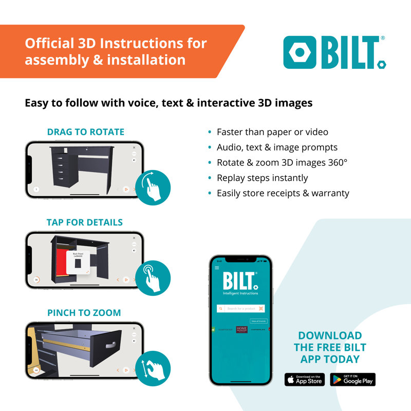 Channay Writing Desk, Black