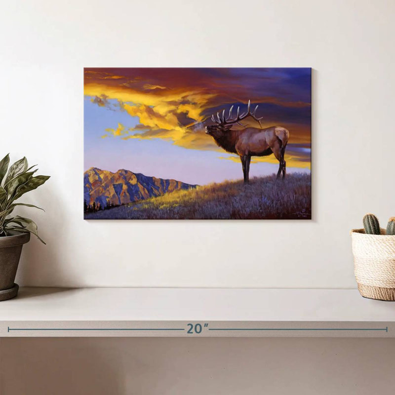 Brampt Reveille, 8" H x 12" W