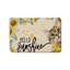 Tapis de sol à motif de chat Sunflower, pour cuisine et porche, 24 x 36 po, jaune beige