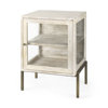 Table de chevet en bois massif Warner