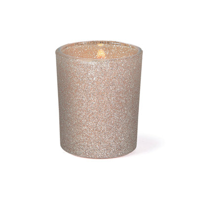 10.9'' H Glass Tabletop Votive Holder