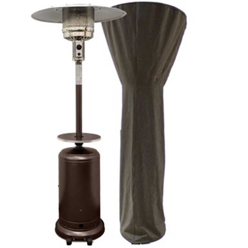Arlmont & Co. Metcalfe Patio Heater Cover, Tan, 88" H x 33" W x 33" D