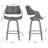 Lyllian Swivel Upholstered Counter Stool-688085054-721881274