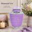 Urne funéraire Alpha Living Home, adulte, plus de 3,3 litres (200+ po³), violet argenté-1573191336