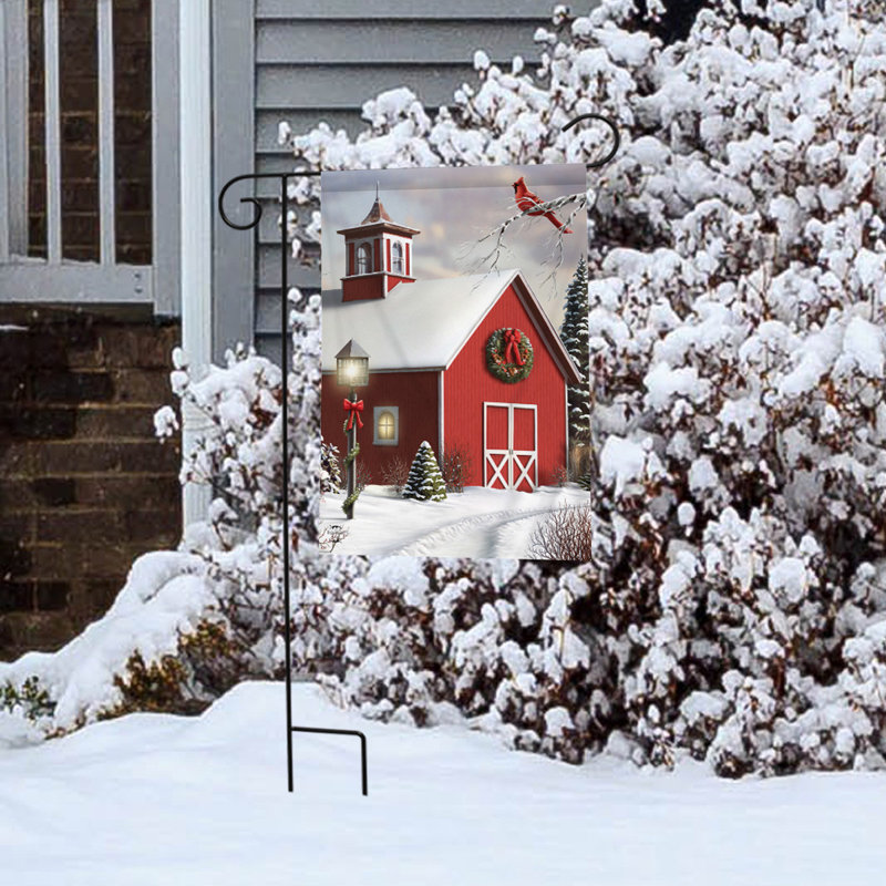As As Winter Calls Garden Flag