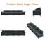 Canapé modulaire de 159,3 po en chenille-260266383