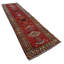 Fine Hand knotted Persian shiraz runner 3'6"x14'4''