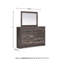 Commode double 6 tiroirs l 60,75 po avec miroir Stutler