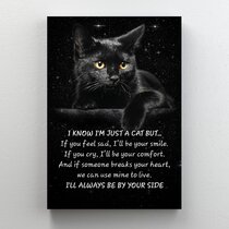 Carissa Luminess 'Black Cat Magic' Canvas Art - On Sale - Bed Bath & Beyond  - 18968631