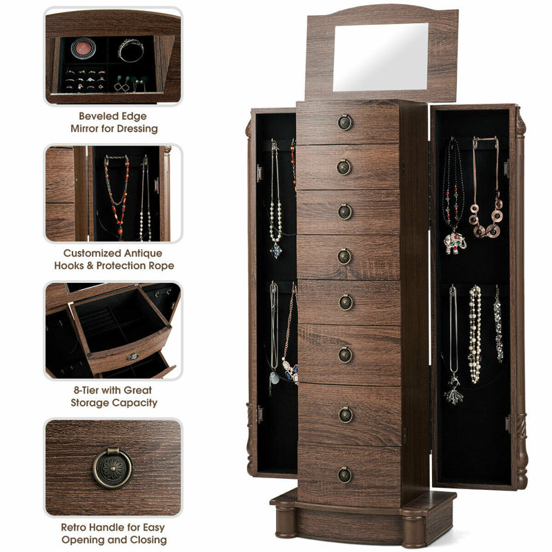 Wood Jewellery Box +