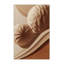 Tapis moderne brun / beige lavable à la machine Olney Mochi-599430418
