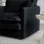 Canapés modulaires 4 places modulaires pour le salon | Noir | Chenille-919551588