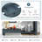 63 Inch Console Table/Sofa Table With Storage Drawers And Bottom Shelf For Entryway And Hallway