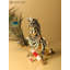 Superbe statue en laiton Laddu Gopal - Idole du dieu Krishna fabriquée à la main, finition or antique, plusieurs tailles, divinité artisanale de divinité indienne pour le temple et la décoration