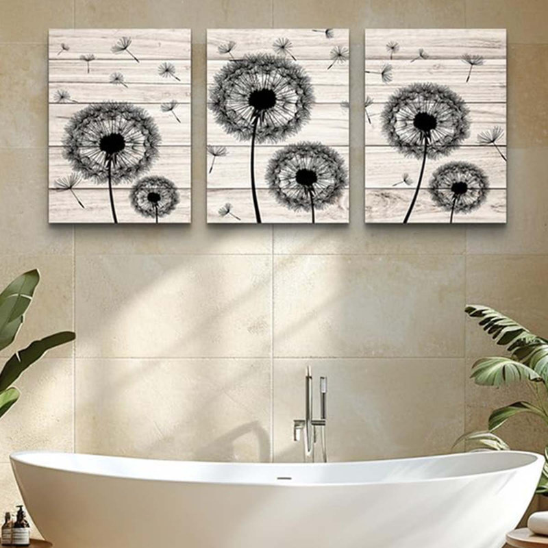 3 Piece Wrapped Canvas Wall Art