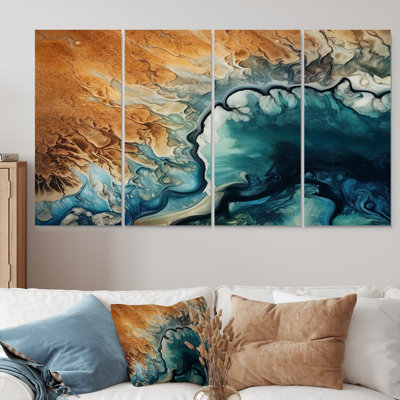 Rothsay - Waves Wall Art 4 Piece