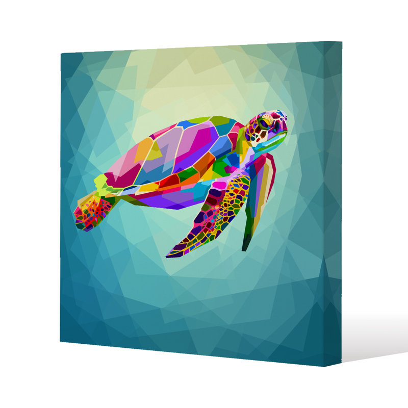 No Title by Andrew Lee - Wrapped Canvas Print, 90cm H x 90cm W x 4cm D