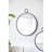Wall Mirror, Contemporary Minimalist Accent Mirror