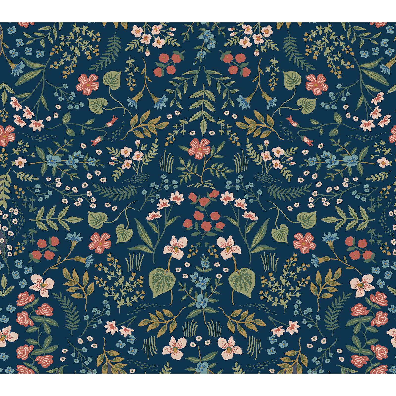 Wildwood Peel and Stick Wallpaper, Blue