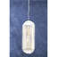 Amaud 6 - Light Chrome Lantern Pendant
