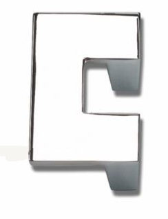 U Turn 1 1/4" Center to Center Bar pull, Polished Chrome