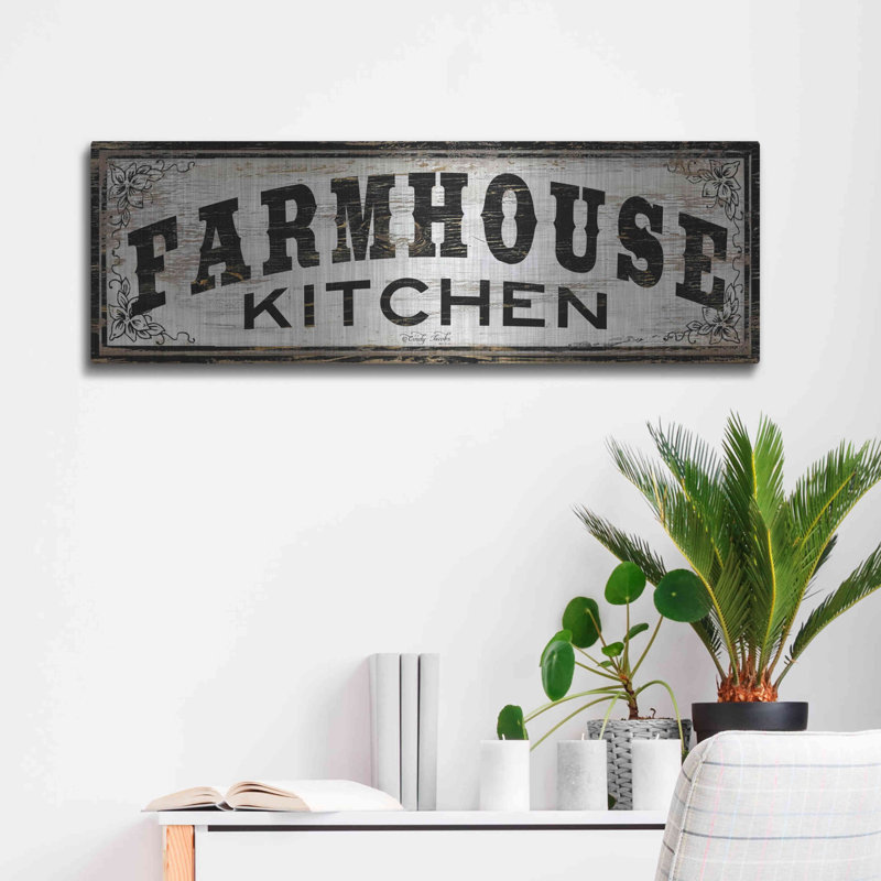 «Farmhouse Kitchen» par Cindy Jacobs, H 12 po x l 36 po