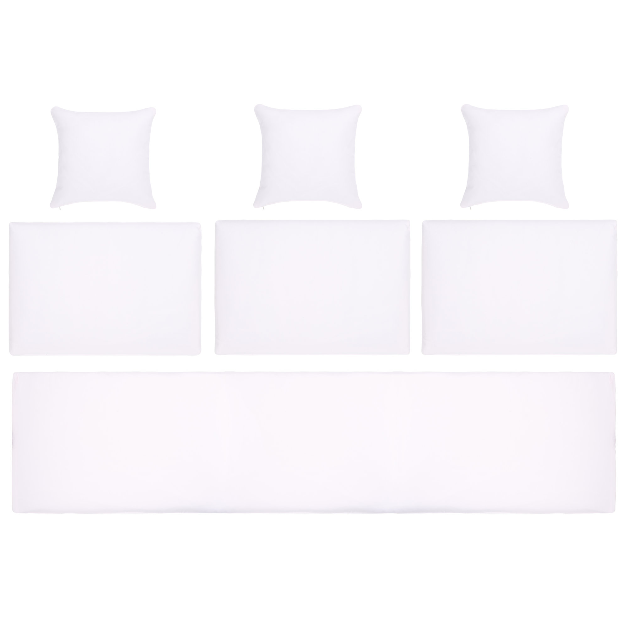 Melrose Outdoor Cushion Cover, White
