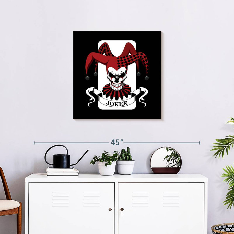 Hitzel Creepy Joker Card