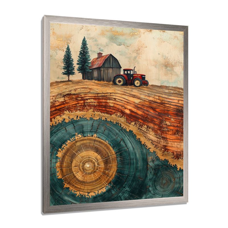 Doytcho - Landscapes Canvas Art Print, Argent argent, H 32 po x l 24 po, Reproduction encadrée d'une seule photo