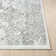 Myloh Transitional Gray/Aqua Performance Area Rug