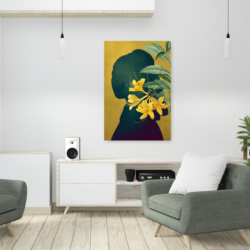 Art contemporain Art contemporain, H 36 po x l 24 po