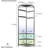 Corner Coat Rack With Shoe Bench Entryway, Corner Hall Tree With 6 Double Hooks, Clothes Rack With Storage Hall Tree With Organizer Shoe Bench Shelf