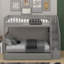 Twin Over Twin Bunk Bed With Trundle-1803879993