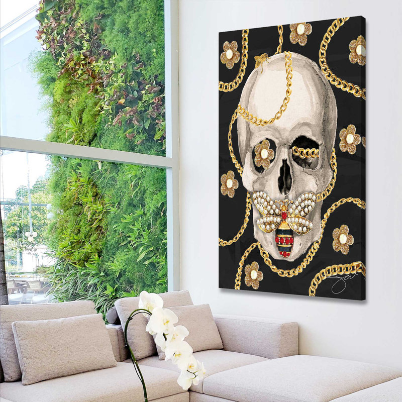 Silence Is Golden (Vertical) par By Jodi - impression, Toile tendue, H 60 po x l 36 po x P 1,5 po