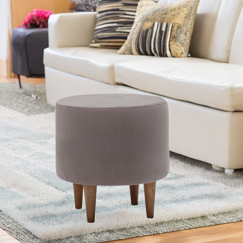 Repose-pieds Harlequin, Lilas 100% polyester